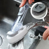 Kitchen Sink Scrubber Dish Washing Brush Tool